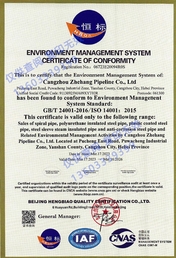 ISO14001ENVIRONMENT MANAGEMENT(图1)